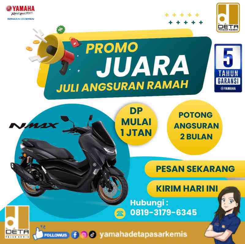 POMO JUARA: NMAX DP dan Cicilan Murah